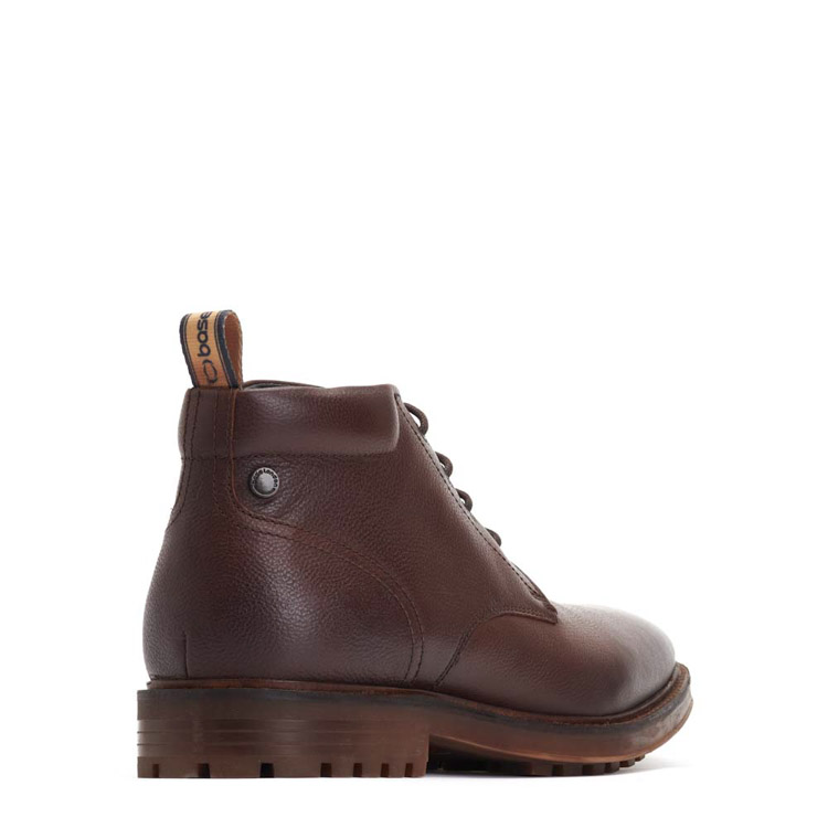 Men s Tan Leather Canmore Grain Chukka Boots Base London Tan